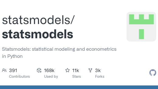 Statsmodels: Statistical Modeling and Econometrics Library for Python