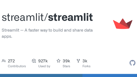 Streamlit: Python Framework for Building Interactive Web Applications for Data Science